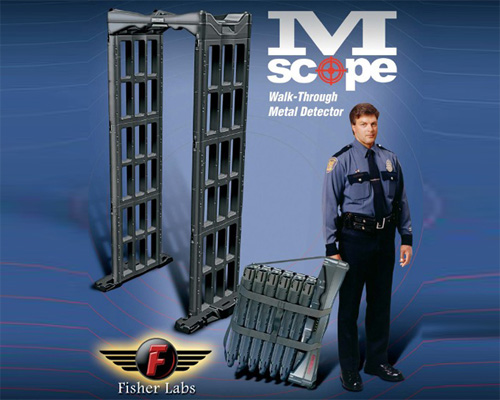 公安局肩負(fù)安保責(zé)任M-Scope Fisher-Lab安檢門受青睞